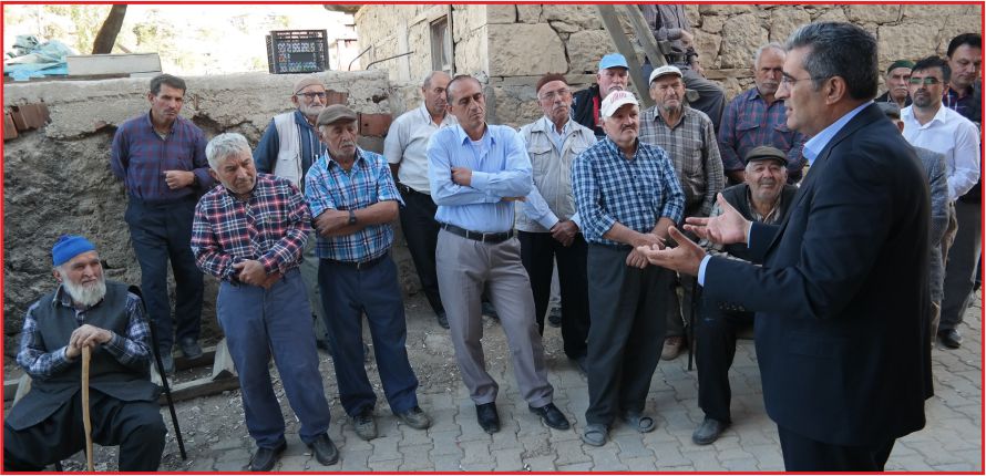 “SORUNLARI ÇÖZMEK BOYNUMUZUN BORCU”