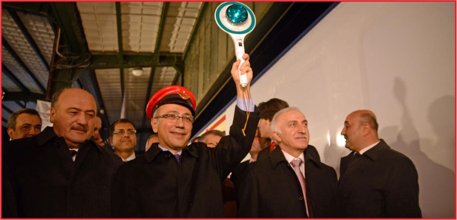 TRT VAGONU YOLA ÇIKTI