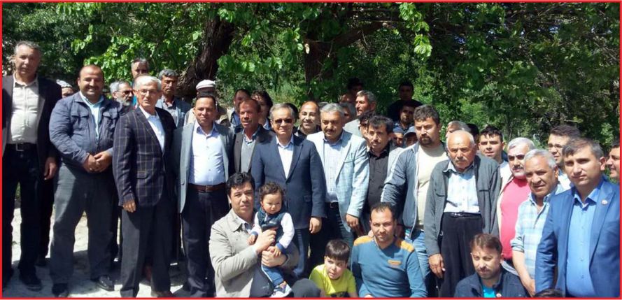 YUKARIAKIN KÖYÜNDE ŞÜKÜR VE BEREKET DUASI YAPILDI