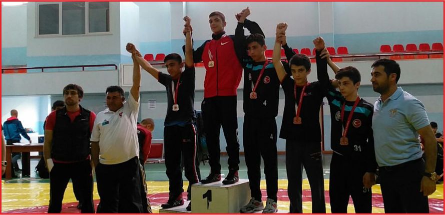 14-15 YAŞ GREKOROMENDE MADALYA GELDİ