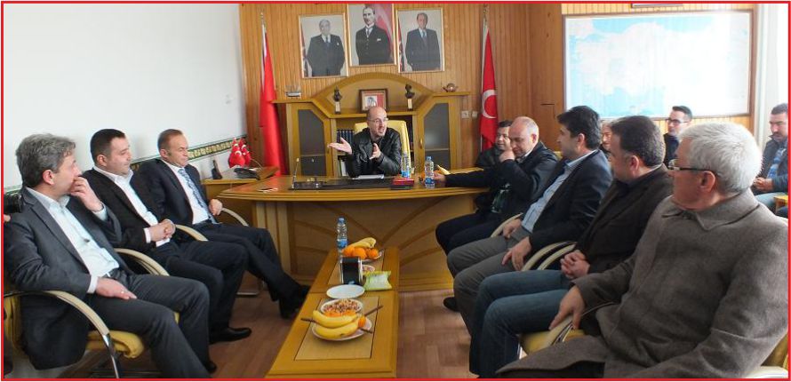 AK PARTİ’DEN MHP İL BAŞKANLIĞINA TEBRİK ZİYARETİ