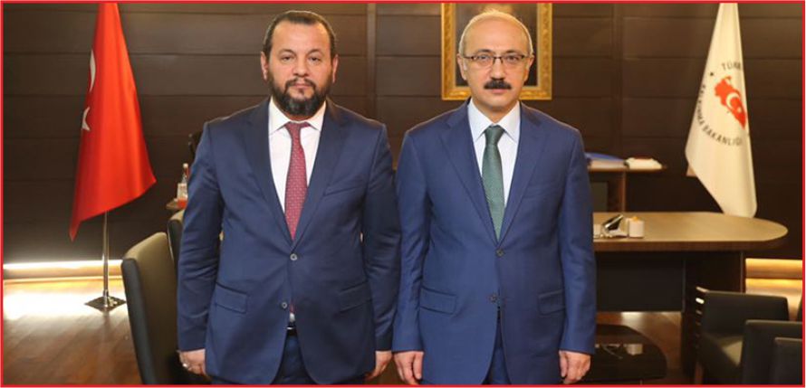 KALKINMA BAKANI ELVAN'DAN REKTÖR AKGÜL'E DESTEK