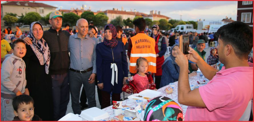 İFTAR SOFRASI BEYAZKENT MAHALLESİ’NE KURULDU
