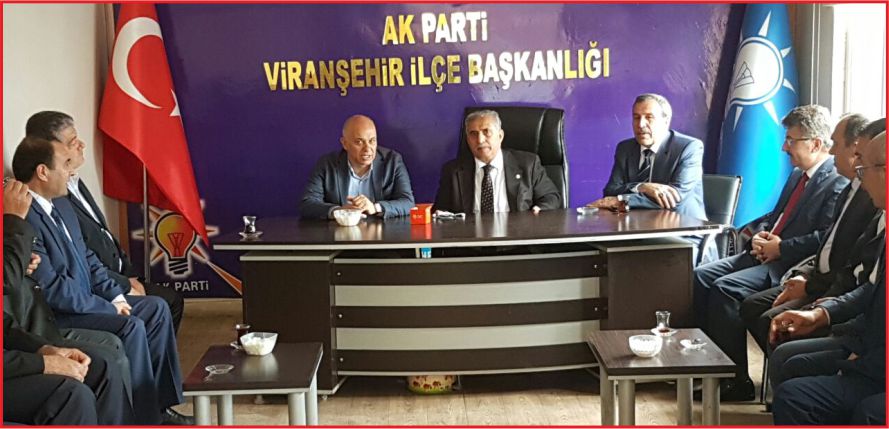 “VİRANŞEHİR’İ HIZLA GELİŞTİRECEĞİZ”