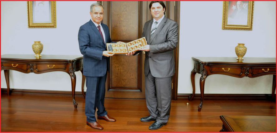 YUNUS EMRE ENSTİTÜSÜ HEYETİNDEN VALİ TAPSIZ’A ZİYARET