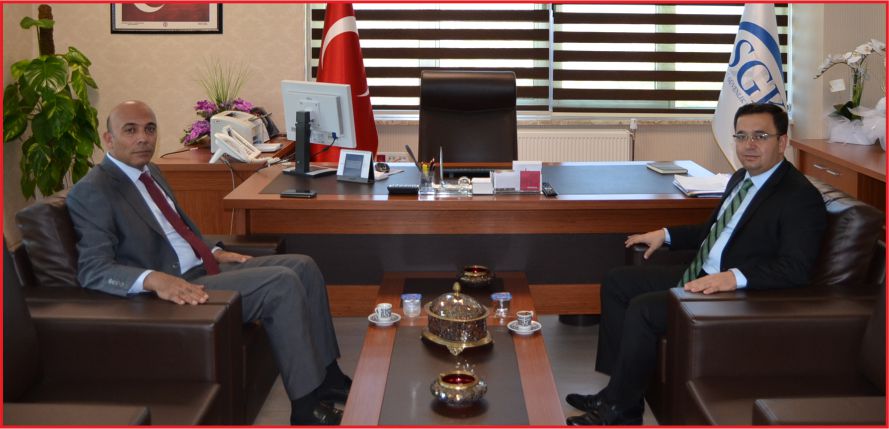 ŞAHNE’DEN SGK İL MÜDÜRÜNE ZİYARET