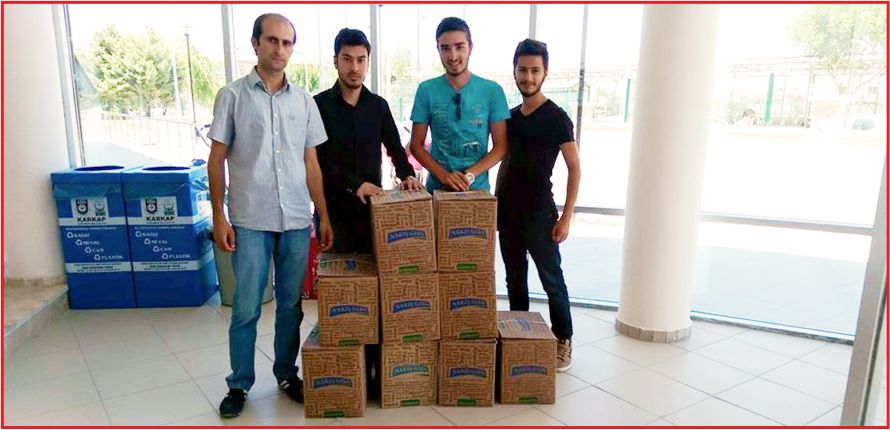 GENÇLİK MERKEZİ YARDIMA MUHTAÇ AİLELERİ UNUTMADI