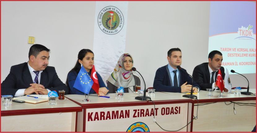 ÇİFTÇİLER BİLGİLENDİRİLDİ!