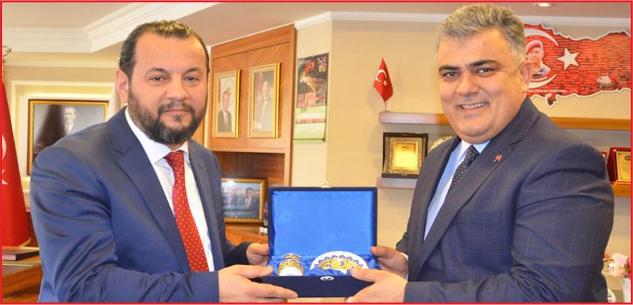 KMÜ REKTÖRÜ AKGÜL'E EREĞLİ'DE TEŞEKKÜR PLAKETİ VERİLDİ