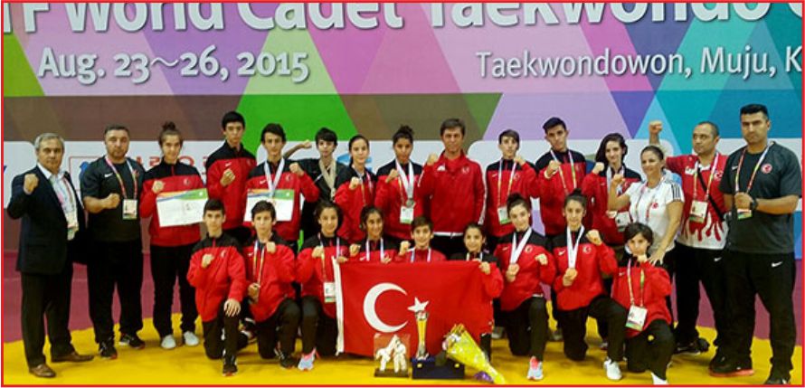 DÜNYA TEKVANDO ŞAMPİYONASINDA 6 MADALYA