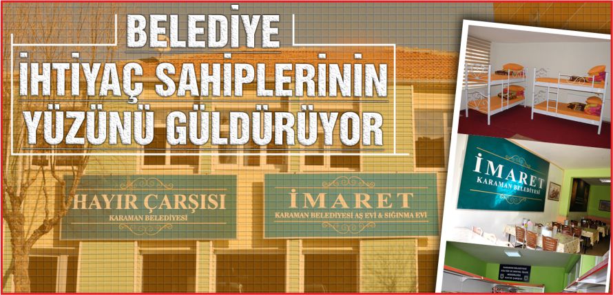 BELEDİYE YÜZ GÜLDÜRÜYOR