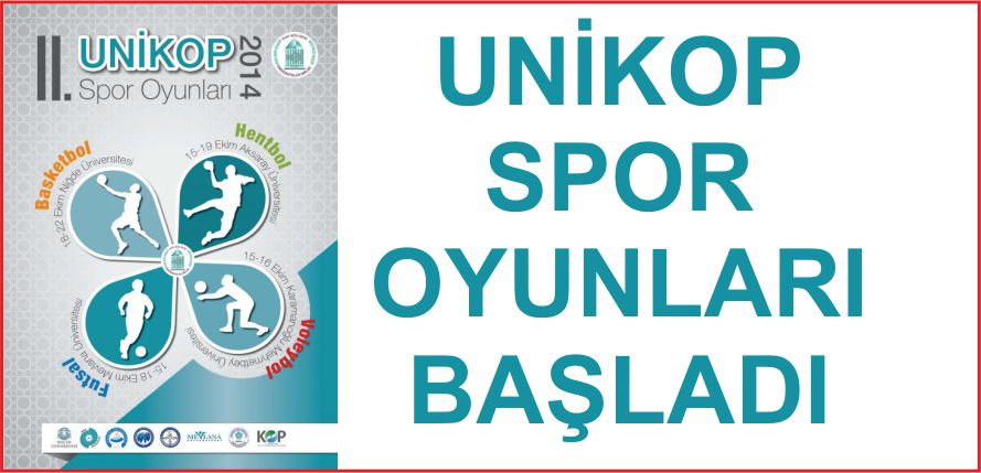UNİKOP SPOR OYUNLARI BAŞLADI