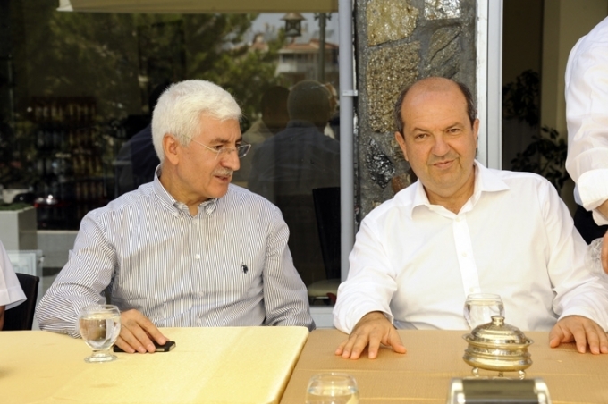 K.K.T.C. MALİYE BAKANI  TATAR\&#039;DAN KARAMAN ZİYARETİ