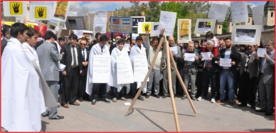 MISIRDA’Kİ İDAM KARARINA PROTESTO!