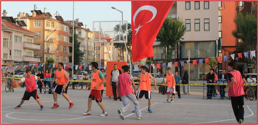 SOKAK BASKETBOLU HEYECANI