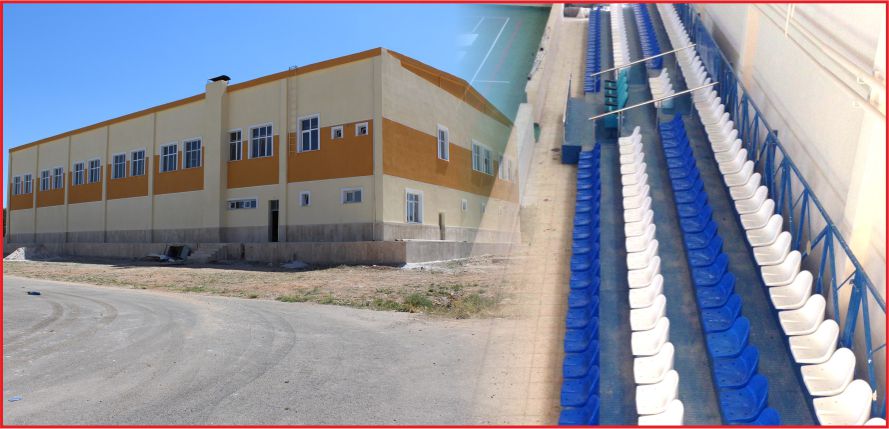 KAZIMKARABEKİR İLÇE SPOR SALONU YENİ YÜZÜYLE HİZMETE HAZIR