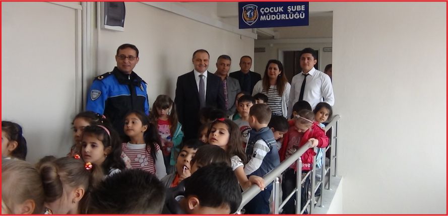 ÖĞRENCİLERDEN EMNİYET’E ANLAMLI ZİYARET