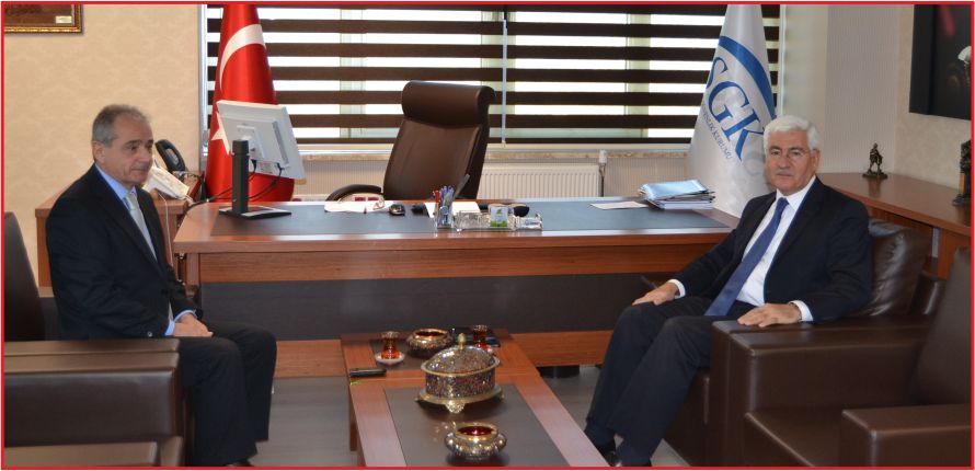 VALİ KOCA’DAN SGK ZİYARETİ