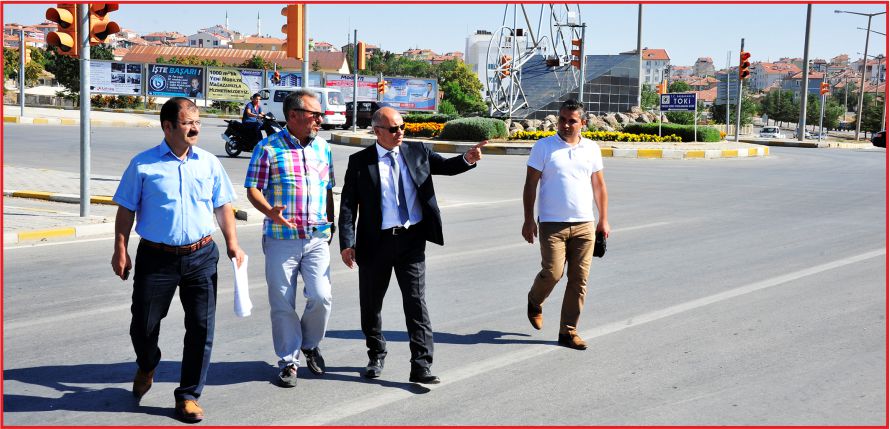 ÖNEMLİ KAVŞAKLAR YENİDEN TASARLANIYOR