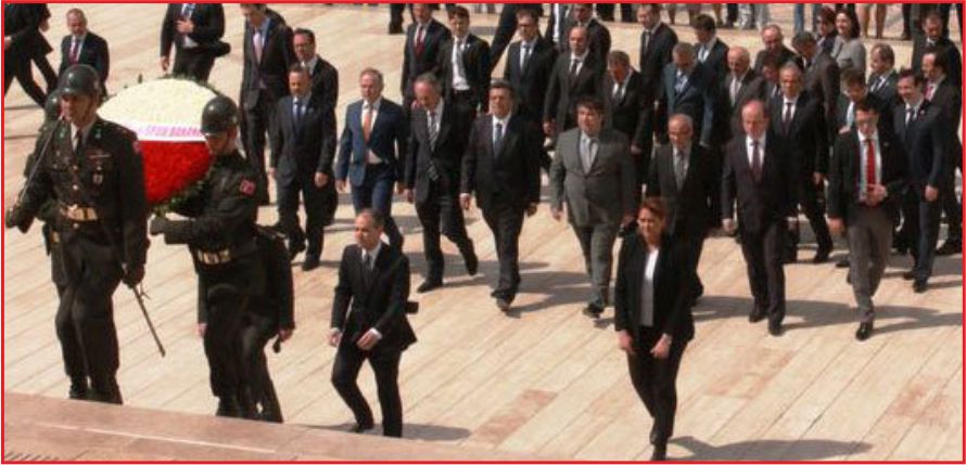 BAKAN KILIÇ, ANITKABİR'İ ZİYARET ETTİ