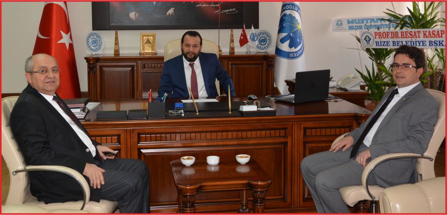 KTSO BAŞKANLARINDAN REKTÖR AKGÜL'E HAYIRLI OLSUN ZİYARETİ