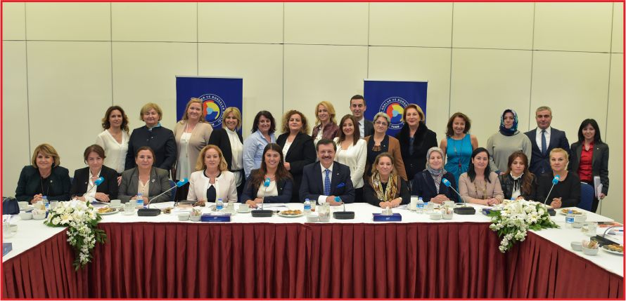 HİSARCIKLIOĞLU KADIN GİRİŞİMCİLERLE BULUŞTU