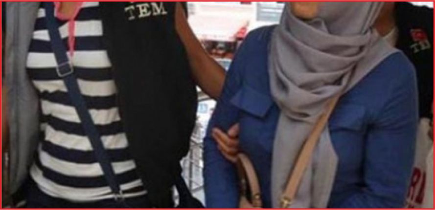 FETÖ’CÜ ABLA DOLABIN İÇİNDEN ÇIKTI !