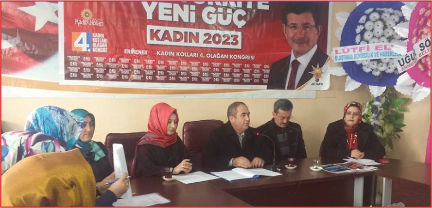 AK KADINLAR’DA ‘DURMAK YOK’