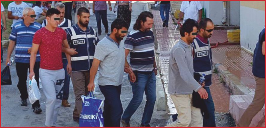 13  KİŞİ ADLİYE SEVK EDİLDİ