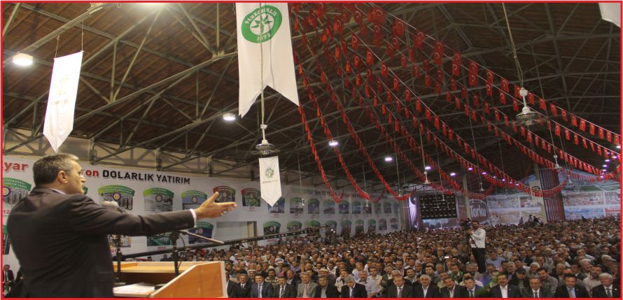 “FABRİKALAR ARAÇ,ÜRETİCİ REFAHI AMAÇ”