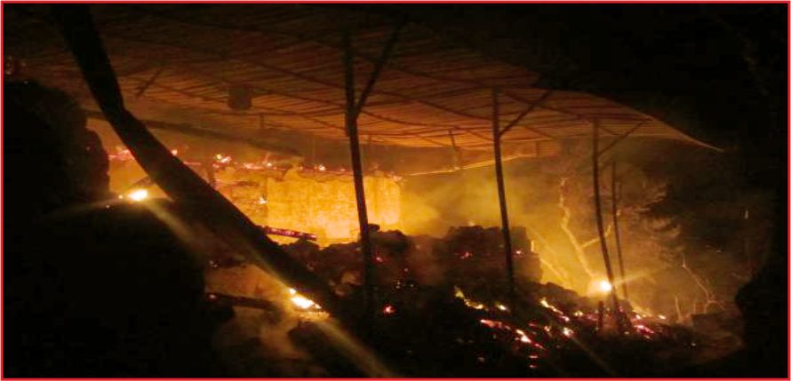 ERMENEK’DE YANGIN: 2 KARDEŞ ÖLDÜ