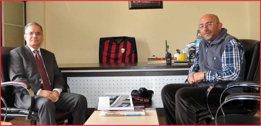 VALİ TAPSIZ’ DAN A.A KARAMAN TEMSİLCİLİĞİNE ZİYARET