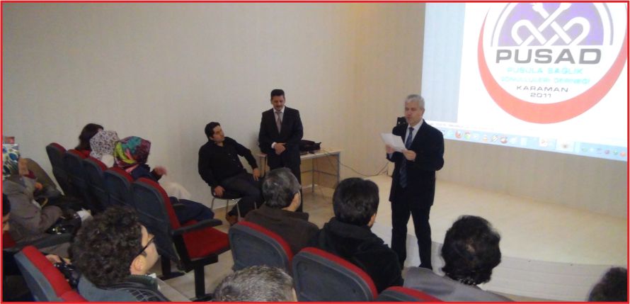 DİŞ HEKİMLERİNE MESLEK HASTALIKLARI ANLATILDI