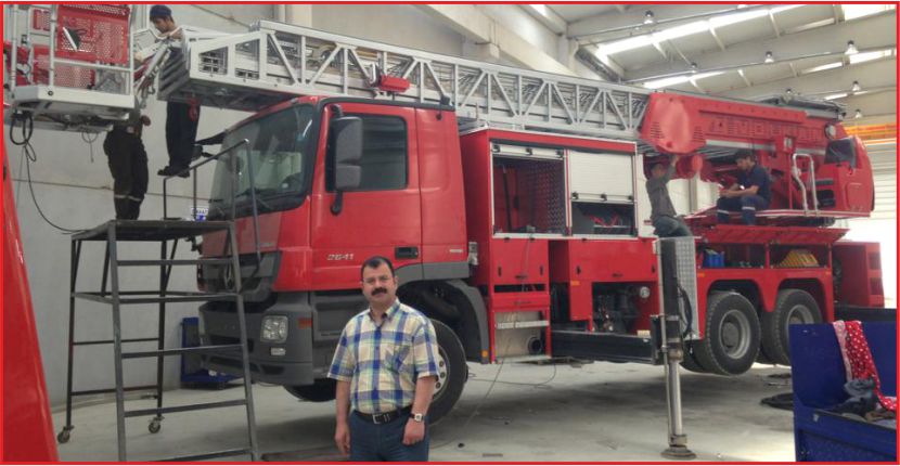 MODERN İTFAİYE ARACI GELİYOR