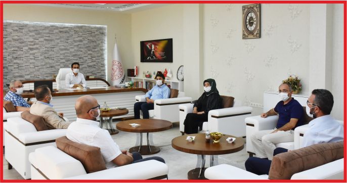 EĞİTİME DESTEK PLATFORMU, İL MÜDÜRÜ ÇALIŞKAN’I ZİYARET ETTİ