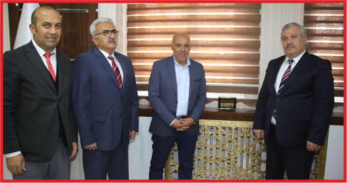 EMNİYETTEN BAŞKAN ÇALIŞKAN’A TEŞEKKÜR ZİYARETİ