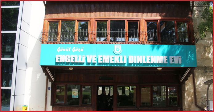 ENGELLİ VE EMEKLİ DİNLENME EVİ'NE YOĞUN İLGİ