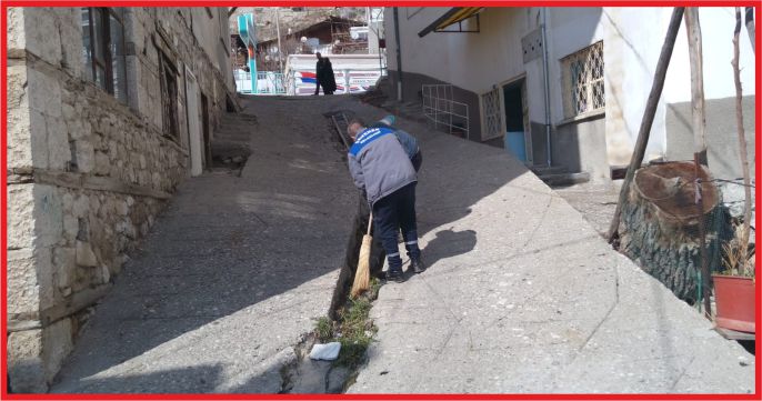 ERMENEK’DE BAHAR TEMİZLİĞİ