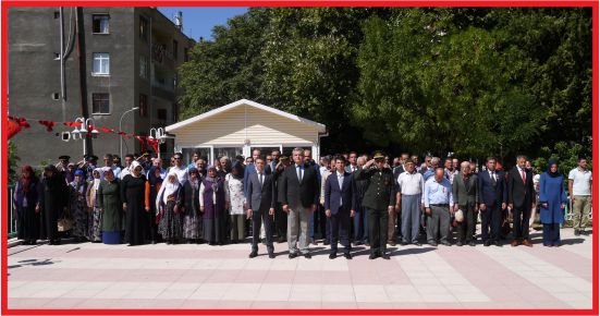 ERMENEK’DE  GAZİLER GÜNÜ KUTLANDI