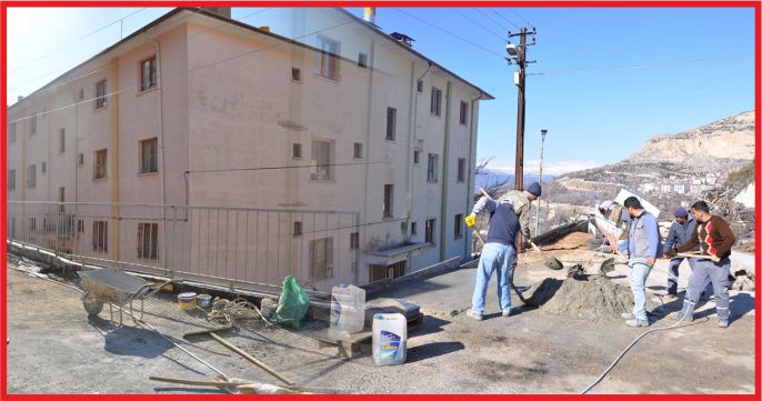 ERMENEK’DE KORKULUK ÇALIŞMALARI