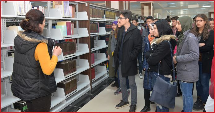 ERMENEKLİ ÖĞRENCİLERDEN KMÜ’YE ZİYARET