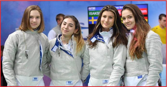 ESKRİMDE AVRUPA ÜÇÜNCÜLÜĞÜ