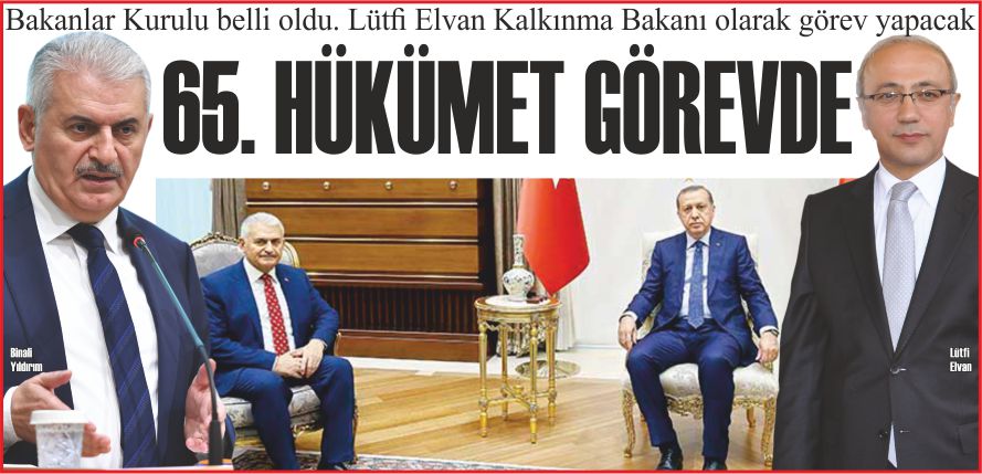 65. HÜKÜMET GÖREVDE