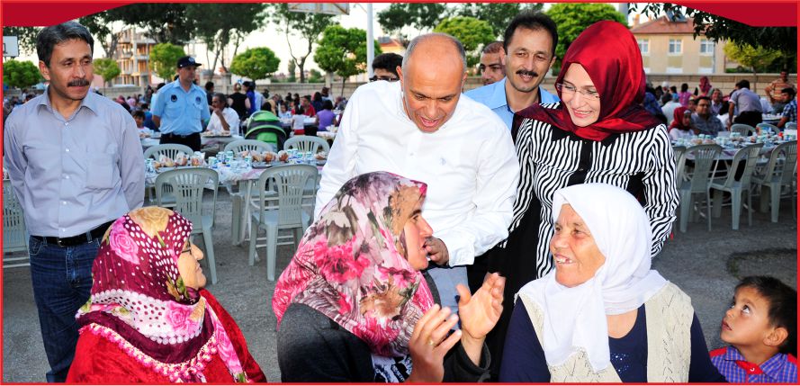 İFTAR SOFRALARINA BÜYÜK İLGİ
