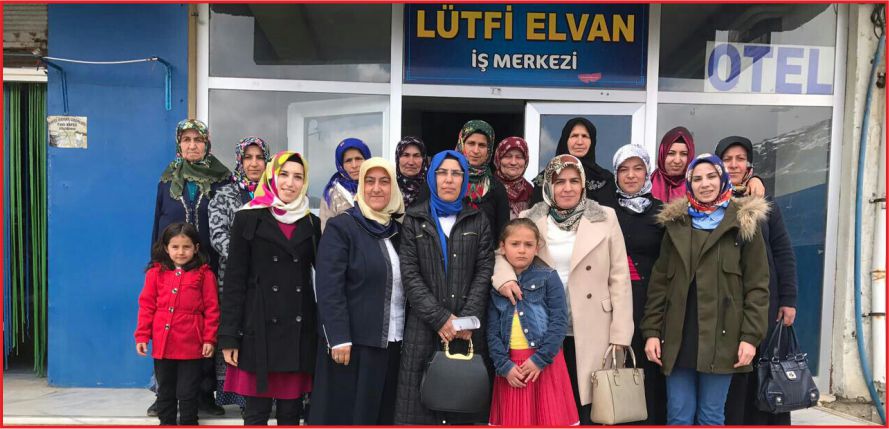 AK KADINLARDAN SARIVELİLER'E ÇIKARMA