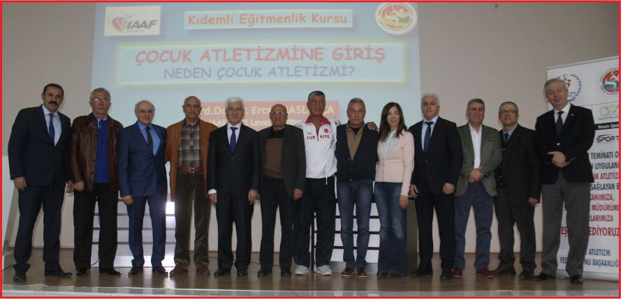 IAAF ÇOCUK ATLETİZMİ SEMİNERİ KARAMAN’DA BAŞLADI