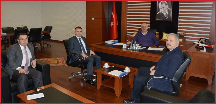 SULTANOĞLU'NDAN KTSO BAŞKANI  TOKTAY'A VEDA ZİYARETİ