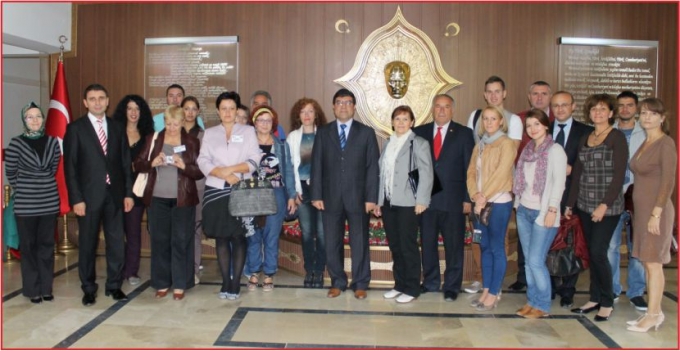 EĞİTİMDE AVRUPA’LI MİSAFİRLER