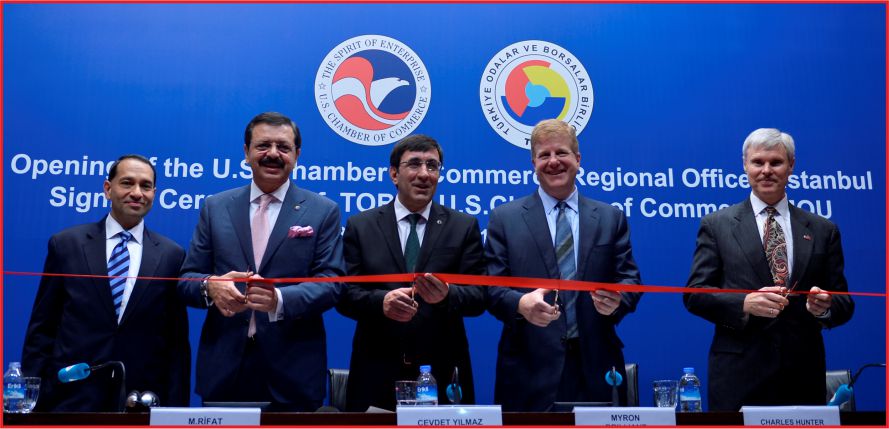 ABD TİCARET ODASI TÜRKİYE OFİSİ AÇILDI