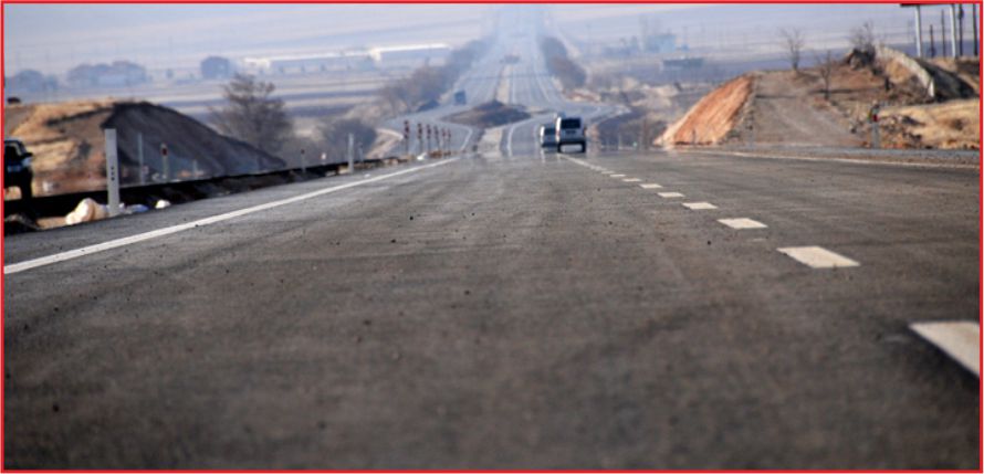 YOL HİZMETE AÇILDI